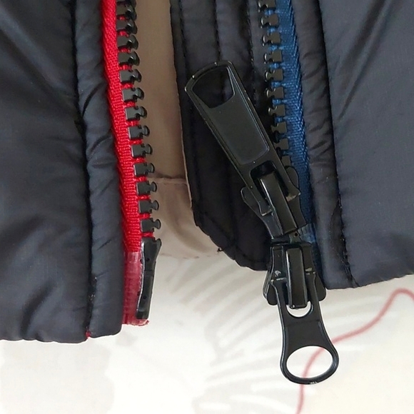 AI riders on the storm black down jacket - Picture 10 of 14